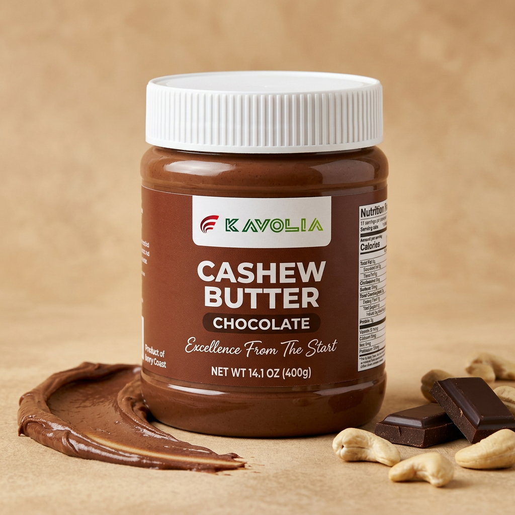 Kavolia Cashew Butter Chocolate 400g jar