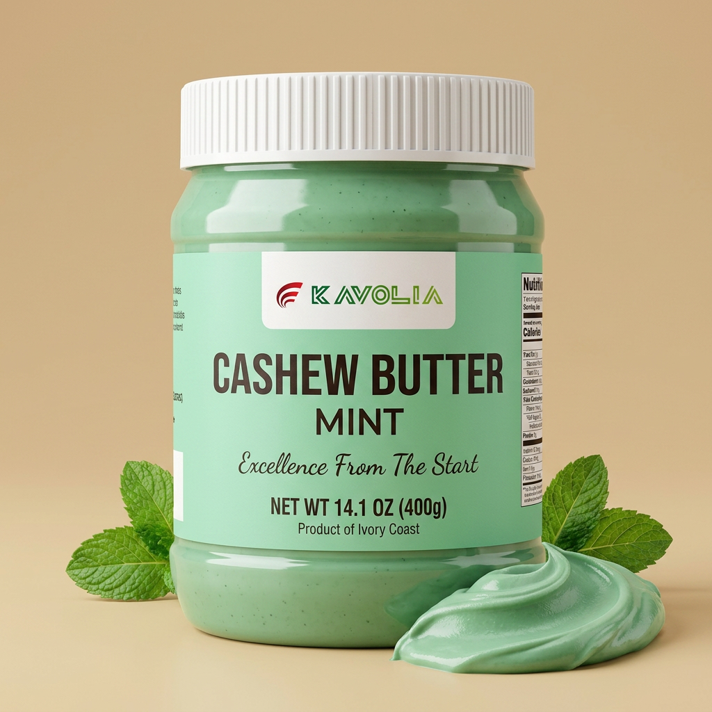 Kavolia Cashew Butter Mint 400g jar