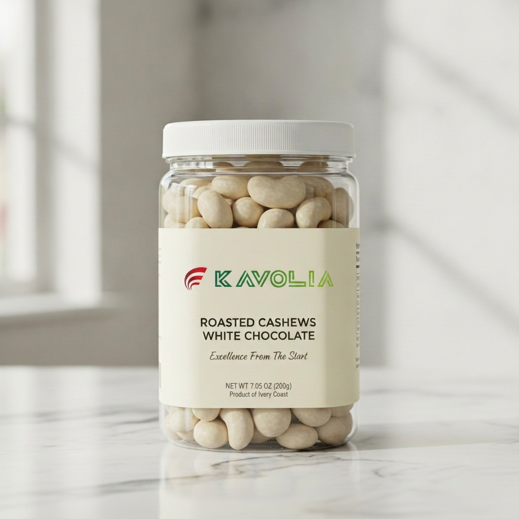 Kavolia Roasted Cashews jar