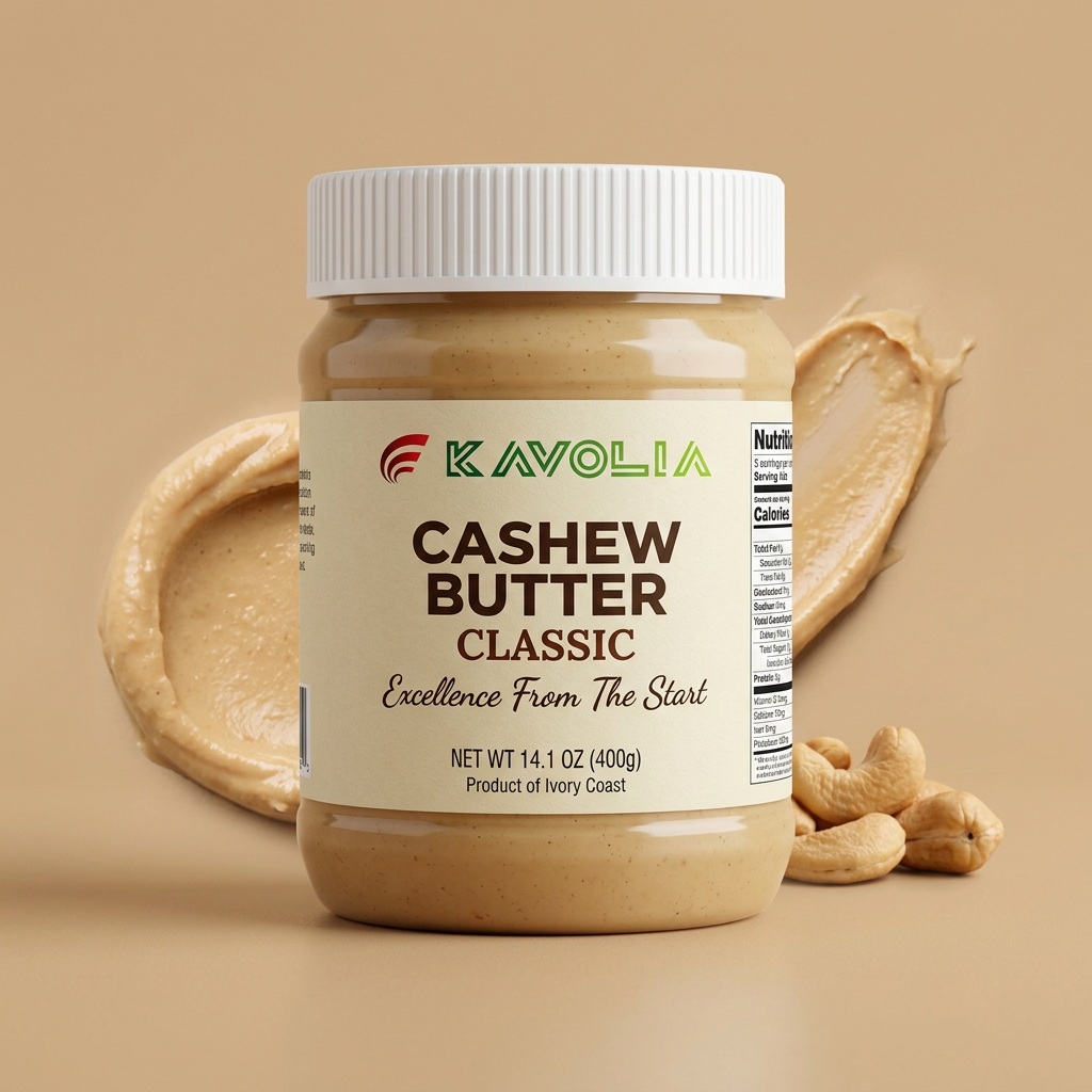 Kavolia Cashew Butter Classic 400g jar