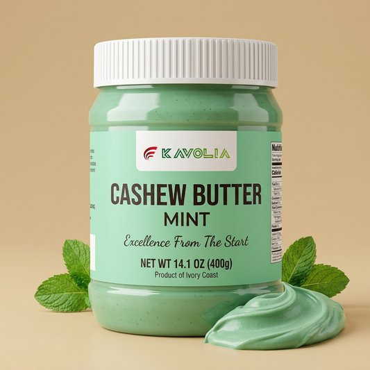 Kavolia Cashew Butter Mint 400g jar